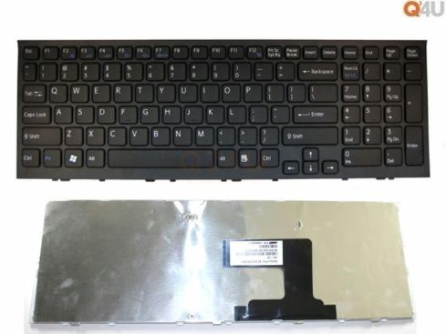 Sony Vaio VPC-EL-serie laptop toetsenbord, US - zwart