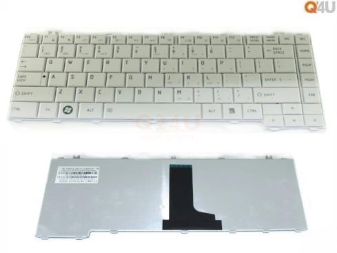 Toshiba Satellite C640 L460 L600 series laptop toetsenbord, US - wit