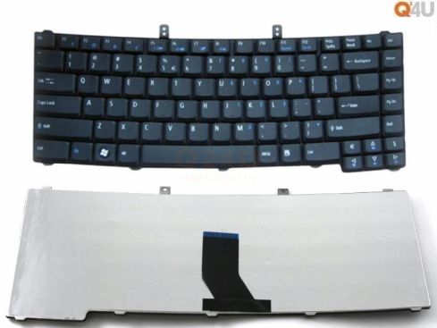 Acer Travelmate 2300 4600 series laptop toetsenbord, US - zwart