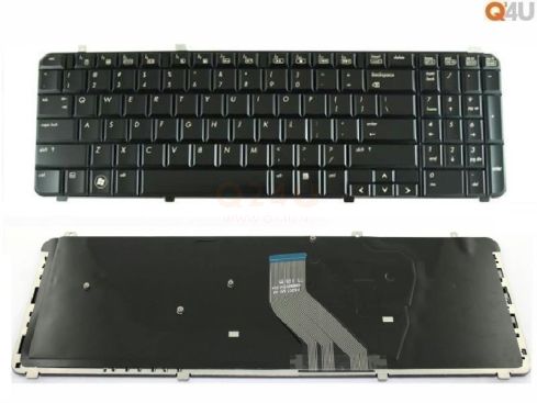 HP Pavilion DV6-1000 DV6-1100 DV6-1200 DV6-1300 DV6-2000 serie laptop toetsenbord, US - zwart