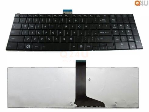 Toshiba Satellite C850 C870 C850 C870 series laptop toetsenbord, US - zwart