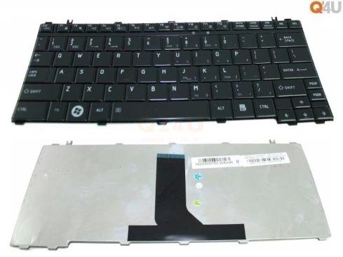 Toshiba Portege M900 Satellite U500 series laptop toetsenbord, US - zwart
