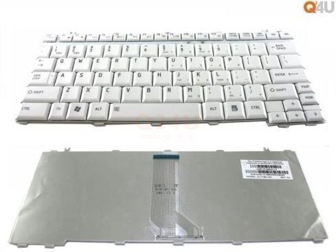 Toshiba Satellite M800 Pro U400 series laptop toetsenbord, US - zilver