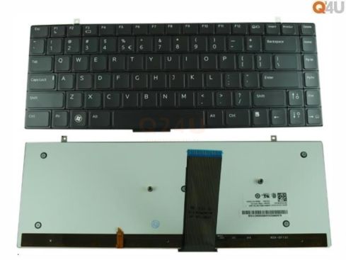 Dell Studio XPS 1640 1647 1340 M1640 series toetsenbord, US - zwart - met licht