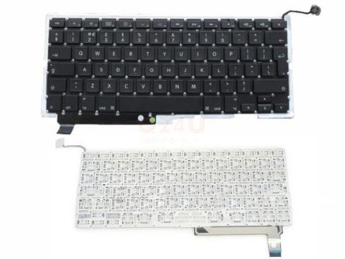 Apple MacBook Pro A1286 series laptop toetsenbord, NL - UK - zwart