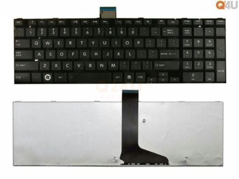 Toshiba Satellite C850 C870 C850 C870 series laptop toetsenbord, US - zwart - met frame