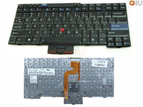 Lenovo ThinkPad X200 X201 series laptop toetsenbord, US - zwart