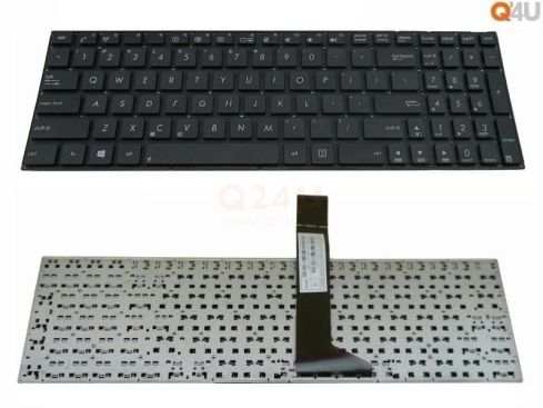 Asus A550 F550 K550 R550 X550 X555 series laptop toetsenbord, US - zwart