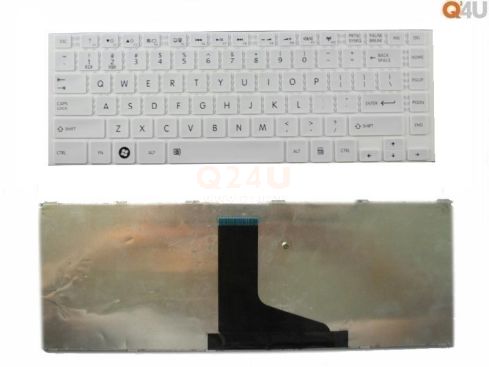Toshiba Satellite M800 C800 L800 L830 M805 L805 series laptop toetsenbord, US - wit