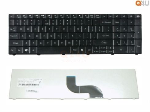 Packard Bell EasyNote TE11 TE11HC TE11HR series laptop toetsenbord, US - zwart