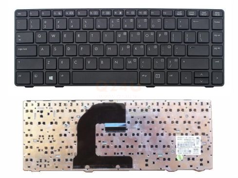 HP ProBook 6470b series laptop toetsenbord, US - zwart