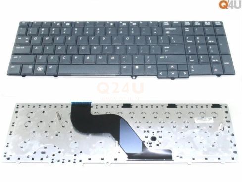 HP ProBook 6550b 6540b 6545b series laptop toetsenbord, US - zwart - zonder pointer