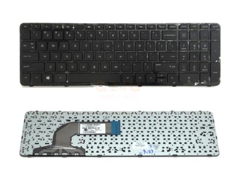 HP Pavilion 15-E 15-G 15-N series laptop toetsenbord, US - zwart - met frame - gebruikt