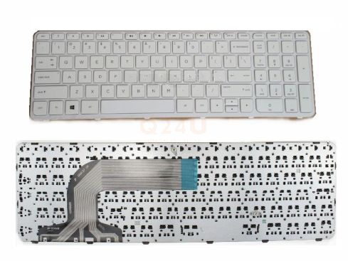 HP Pavilion 17-E 17-F 17-J series laptop toetsenbord, US - wit