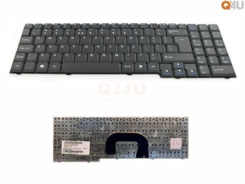 Packard Bell MB55 MB65 MB66 MB68 MB85 MB87 MB88 MB89 series laptop toetsenbord, US - zwart