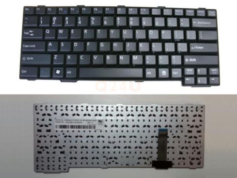 Fujitsu Lifebook S752 S762 E752 series laptop toetsenbord, US - zwart