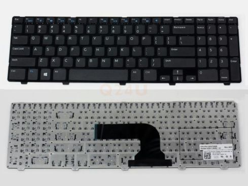 DELL Inspiron 15R N5521 N5521 N3521 series laptop toetsenbord, US - zwart