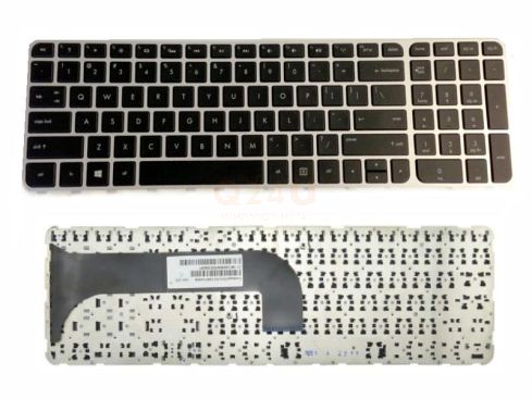 HP ENVY M6 series series toetsenbord, US - zwart - zonder licht - zilver frame