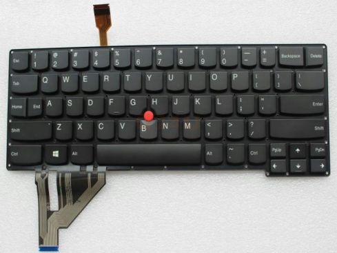 Lenovo ThinkPad X1 Carbon GEN 2 series toetsenbord, US - zwart - met licht en pointer
