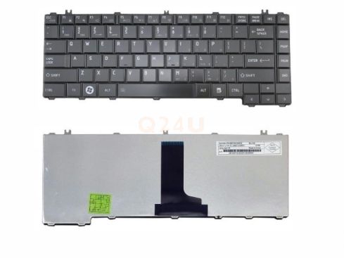 Toshiba Satellite L700 L705 L730 L735 L735D L730D series laptop toetsenbord, US - zwart