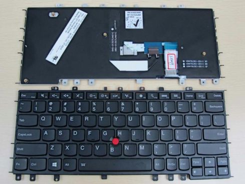 Lenovo ThinkPad S1 Yoga 20CD series laptop toetsenbord, US - zwart - met licht en pointer