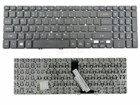 Acer Aspire V5-531 V5-571 series laptop toetsenbord, US - zwart