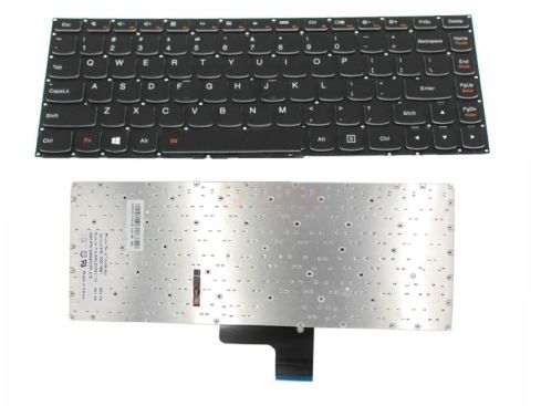 Lenovo IdeaPad U330 U330P U430 U430P series laptop toetsenbord, US - zwart - zonder licht