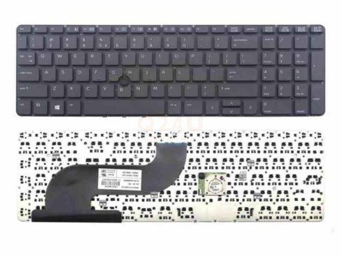 HP Probook 650 655 G1 series laptop toetsenbord, US - zwart - met pointer en zonder frame