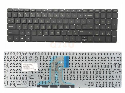 HP 15-AC 15-AF 15T-AC 15Z-AF 250 255 256 G4 laptop toetsenbord, US - zwart - gebruikt