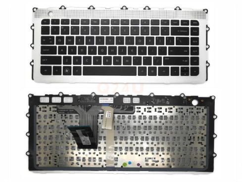 HP ENVY 15-3000 15T-3000 series laptop toetsenbord, US - zwart - zilver frame