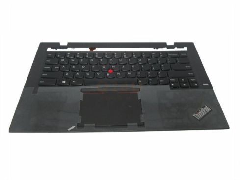 Lenovo Thinkpad Carbon X1 2nd gen laptop top case , US - zwart toetsenbord met licht