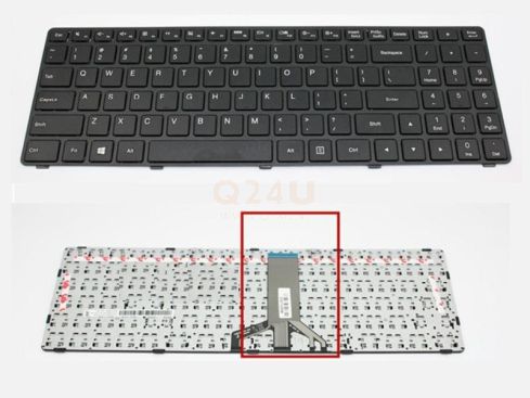 Lenovo IdeaPad 100-15IBD Series laptop toetsenbord, US - zwart