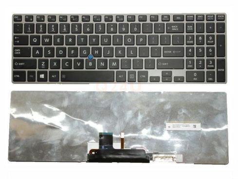 Toshiba Tecra Z50 Z50-A Z50-B laptop toetsenbord, US - zwart - met licht