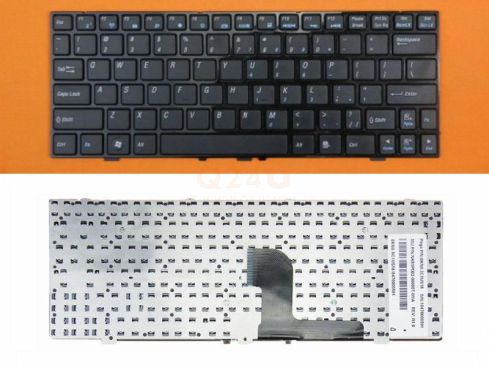 Medion E1226 E1228 series laptop toetsenbord, US - zwart