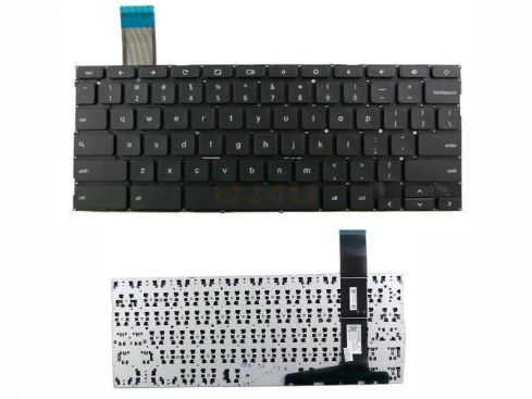 Asus Chromebook C300 C300M C300MA series laptop toetsenbord, US - zwart