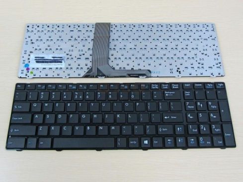 MSI GE60 CX70 laptop toetsenbord, US - zwart - zonder licht