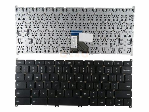 ACER C720 C730 C740 series laptop toetsenbord, US - zwart