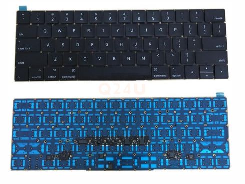 Apple MacBook Pro Apple A1707 US laptop toetsenbord - zwart