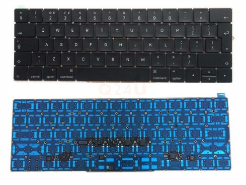 Apple MacBook Pro Apple A1707 UK - NL laptop toetsenbord - zwart