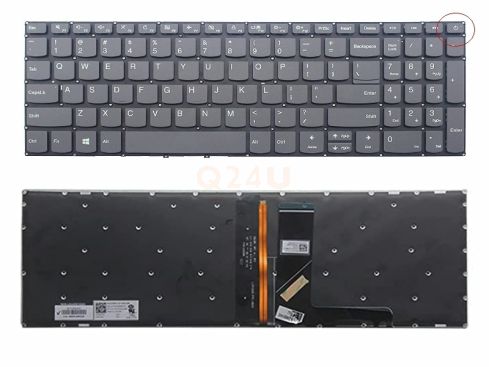 Lenovo Ideapad 330-15ARR 330-17IKB 15IKB laptop toetsenbord, US - zwart - met licht