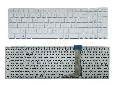 Asus VivoBook E502 E502SA E502NA E502MA series laptop toetsenbord, US - wit