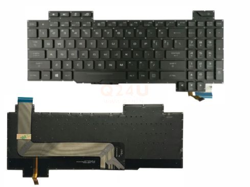 Asus ROG Strix GL503 GL703 Series laptop toetsenbord, US - zwart - RGB licht