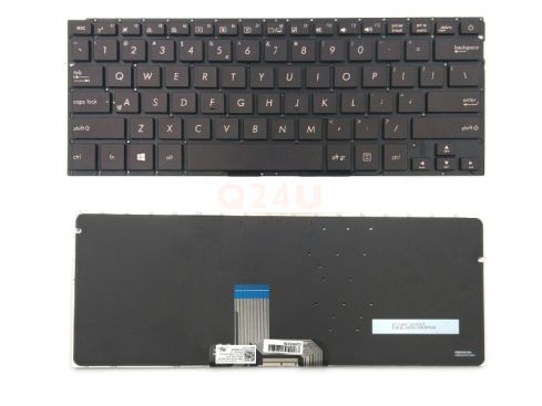 Asus U4000 RX310 UX310 series laptop toetsenbord, US - zwart - zonder licht