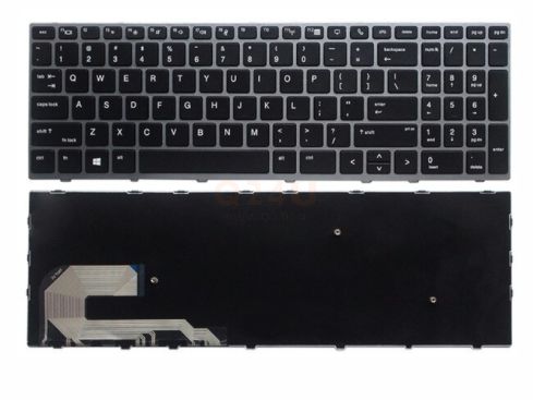 Hp Elitebook 855 850 755 750 G5 series laptop toetsenbord, US - zwart - zonder licht