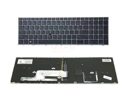 HP Zbook 15 G5 G6 17 G5 G6 series laptop toetsenbord, US - zwart - met licht