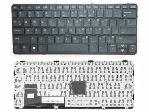 HP Elitebook 820 G1 G2 US toetsenbord, zonder licht, 730540-B31