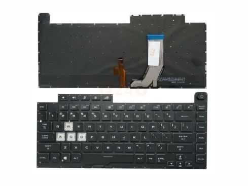 ASUS ROG Strix Scar III G512 G531 G531GT US toetsenbord - RGB licht