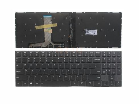 Lenovo Legion Y520-15IKB Y720-15IKB US toetsenbord met wit licht