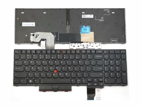 Lenovo Thinkpad P15 P17 T15g Gen 1 laptop toetsenbord US qwerty - 5N20Z74859 - met licht