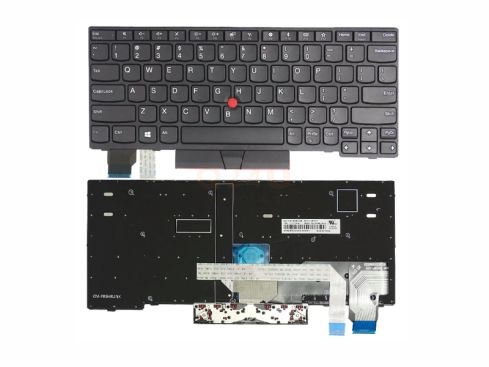Lenovo Thinkpad X390 X395 X280 X13 L13 US toetsenbord QWERTY - 01YP160 - met licht